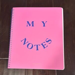 Kate Spade Pink 'My Notes' Notebook